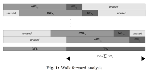Ładyżyński et al., 2013 Figure 1: Walk forward analysis